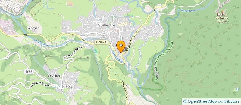 localisation de l'entreprise MADAME NATACHA FRICAUD  EYGLIERS