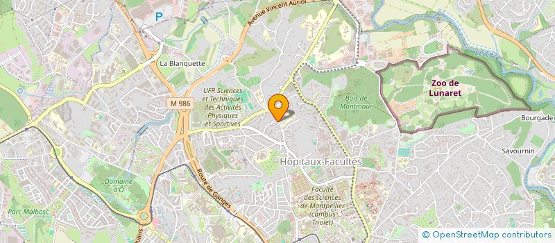 localisation de l'entreprise MADAME NATACHA GARNIER à MONTPELLIER