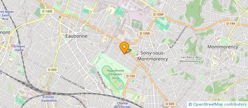 localisation de l'entreprise MADAME NATACHA GERBAUD  SOISY-SOUS-MONTMORENCY