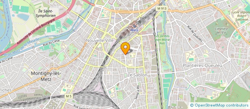 localisation de l'entreprise MADAME NATACHA GILAS-BURR  METZ