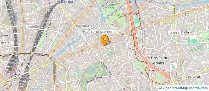 localisation de l'entreprise MADAME NATACHA GNADOU  PARIS