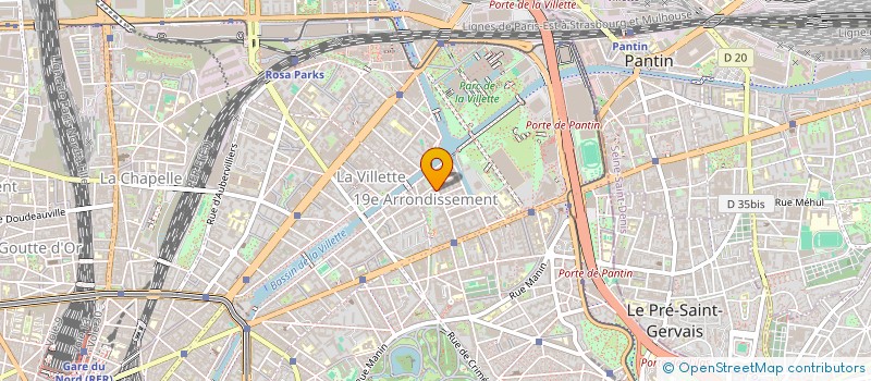 localisation de l'entreprise MADAME NATACHA GOUBAUD  PARIS