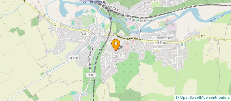 localisation de l'entreprise MADAME NATACHA GOUVION  BLAINVILLE-SUR-L'EAU