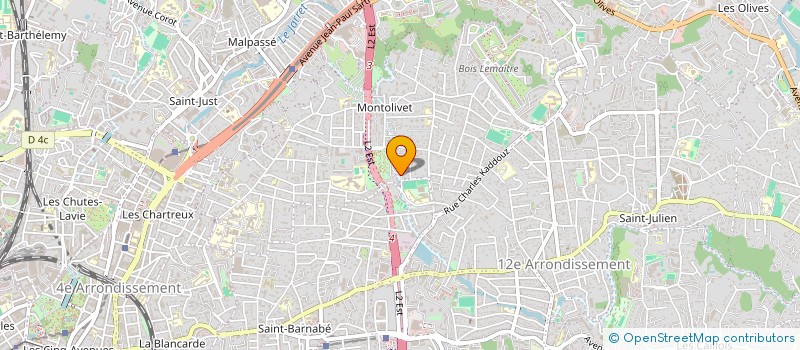localisation de l'entreprise MADAME NATACHA GRAUGNARD à MARSEILLE