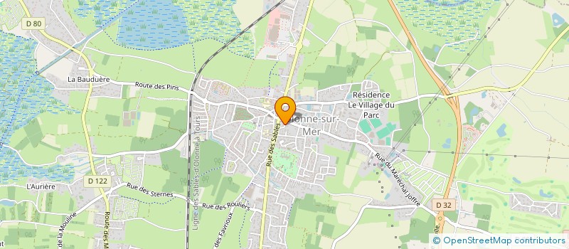 localisation de l'entreprise MADAME NATACHA GRIMAUD  TERRASSON-LAVILLEDIEU