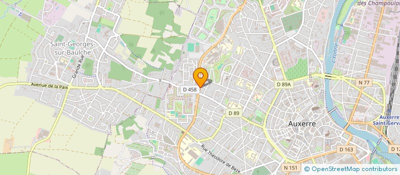 localisation de l'entreprise MADAME NATACHA GRIZARD à AUXERRE