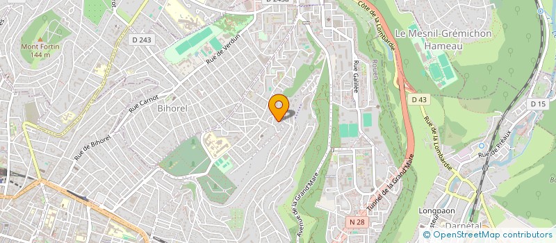 localisation de l'entreprise MADAME NATACHA GUERRIN à ROUEN