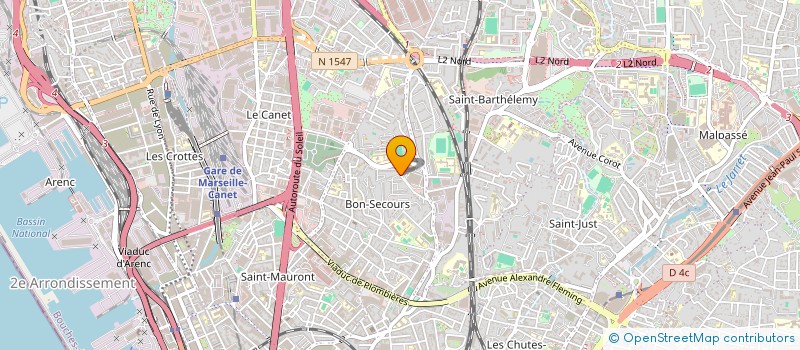 localisation de l'entreprise MADAME NATACHA HASSANI à MARSEILLE