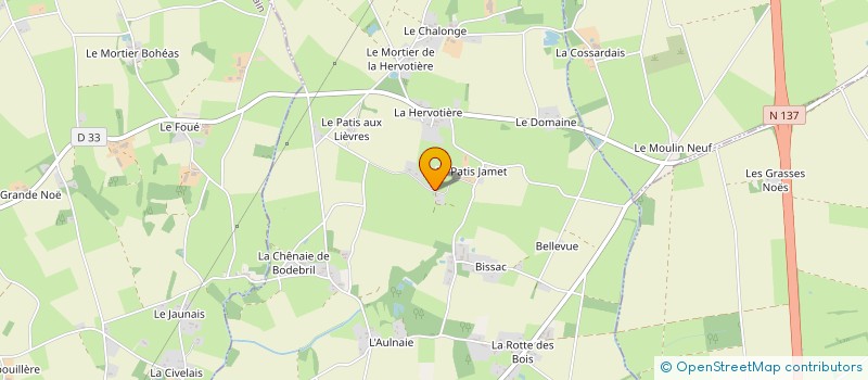 localisation de l'entreprise MADAME NATACHA HAYE  LA CHEVALLERAIS