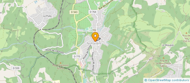 localisation de l'entreprise MADAME NATACHA HEBRARD  NOHANENT