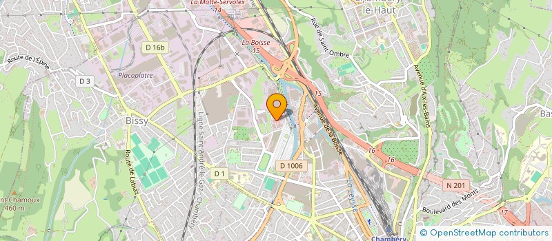 localisation de l'entreprise MADAME NATACHA HEROS  CHAMBERY