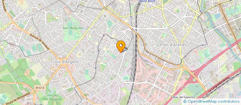 localisation de l'entreprise MADAME NATACHA HERRERIAS à MONTPELLIER
