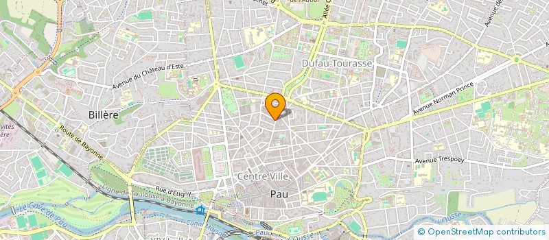 localisation de l'entreprise MADAME NATACHA HUET à PAU