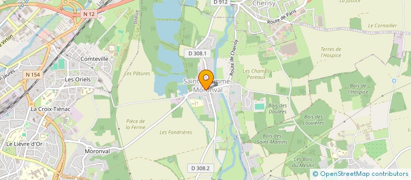 localisation de l'entreprise MADAME NATACHA HUGUES à SAINTE-GEMME-MORONVAL