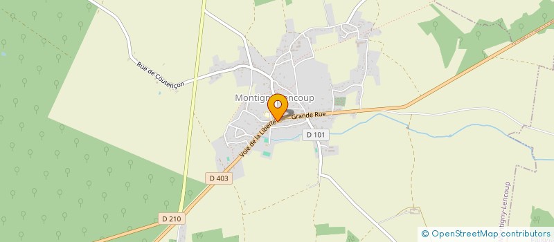 localisation de l'entreprise MADAME NATACHA HUT à MONTIGNY-LENCOUP
