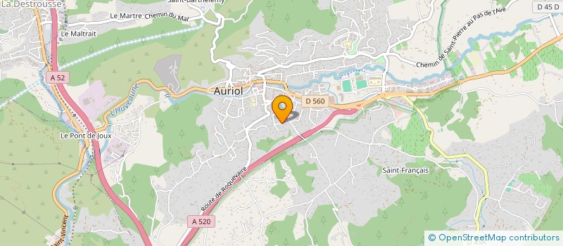 localisation de l'entreprise MADAME NATACHA JANKOWIAK  AURIOL