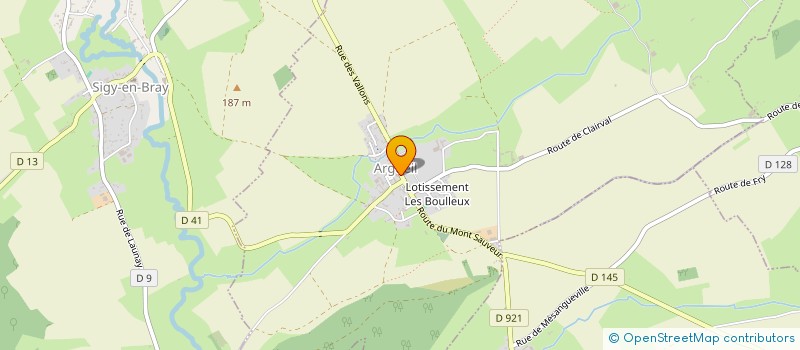 localisation de l'entreprise MADAME NATACHA JEANNE  ARGUEIL