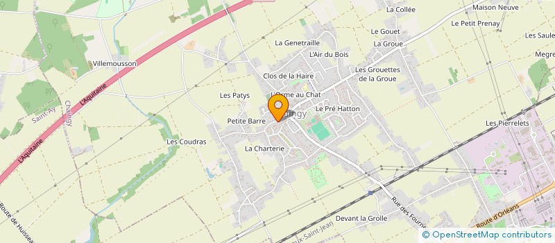 localisation de l'entreprise MADAME NATACHA JEULIN à CHAINGY