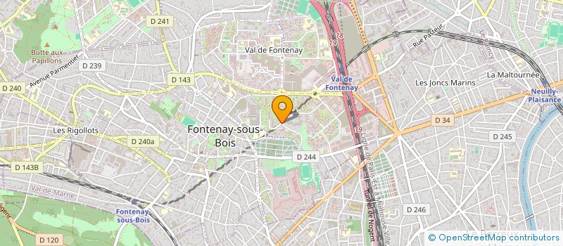 localisation de l'entreprise MADAME NATACHA JOETS à FONTENAY-SOUS-BOIS