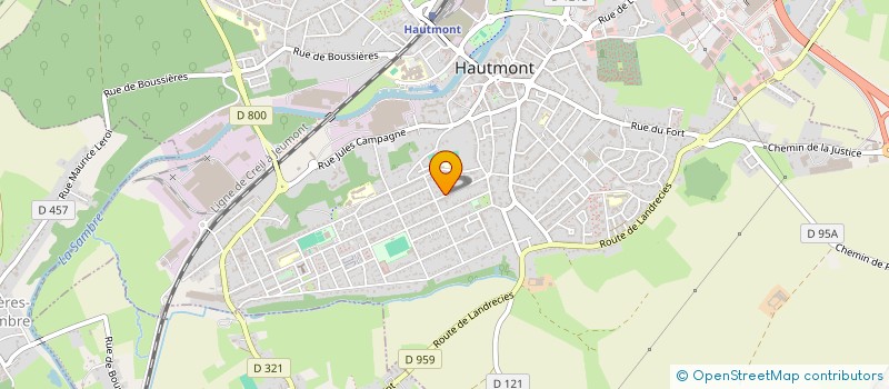 localisation de l'entreprise MADAME NATACHA JOURAVEL  HAUTMONT