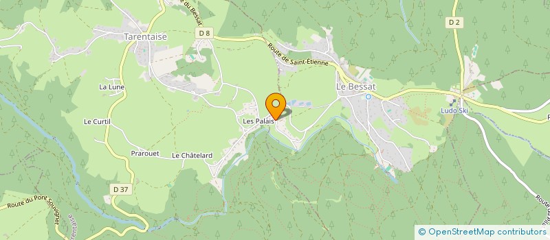 localisation de l'entreprise MADAME NATACHA JOUTEUR  LE BESSAT