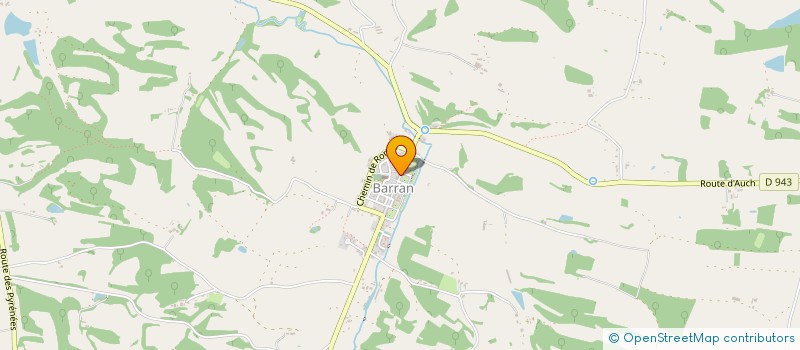 localisation de l'entreprise MADAME NATACHA KAMARZINE  BARRAN