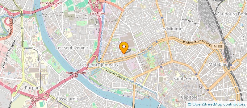 localisation de l'entreprise MADAME NATACHA KLARA VINHAS à TOULOUSE