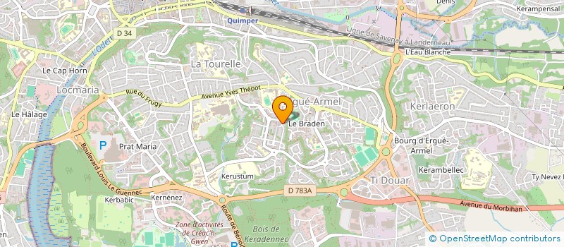 localisation de l'entreprise MADAME NATACHA KOESE à QUIMPER