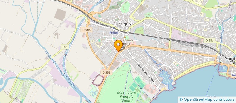 localisation de l'entreprise MADAME NATACHA LABROCHE à FREJUS