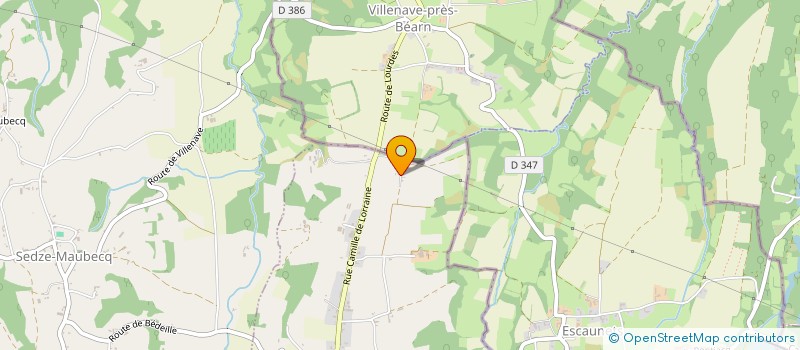 localisation de l'entreprise MADAME NATACHA LABROUSSE  BEDEILLE