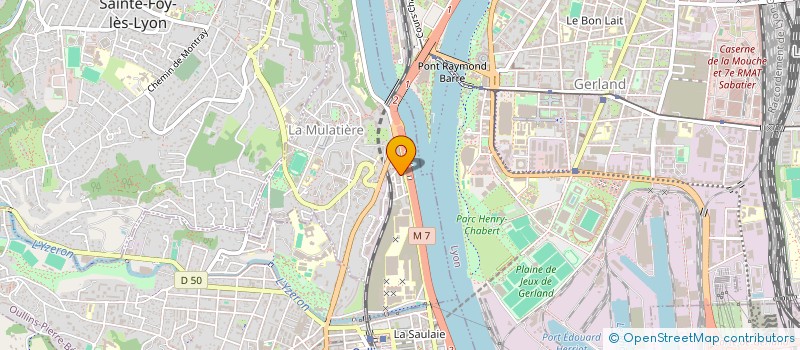 localisation de l'entreprise MADAME NATACHA LE DANTEC  LA MULATIERE