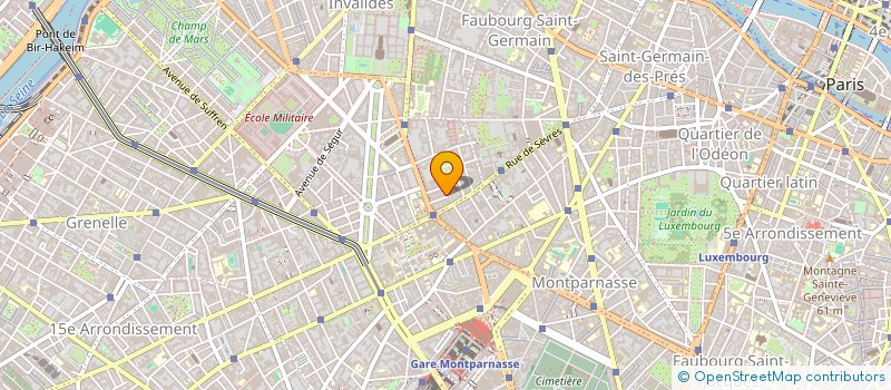 localisation de l'entreprise MADAME NATACHA LE QUINTREC  PARIS