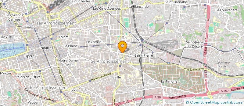 localisation de l'entreprise MADAME NATACHA LEFETZ à MARSEILLE