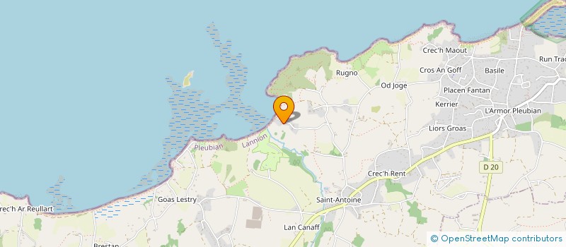 localisation de l'entreprise MADAME NATACHA LEMEE  PLEUBIAN