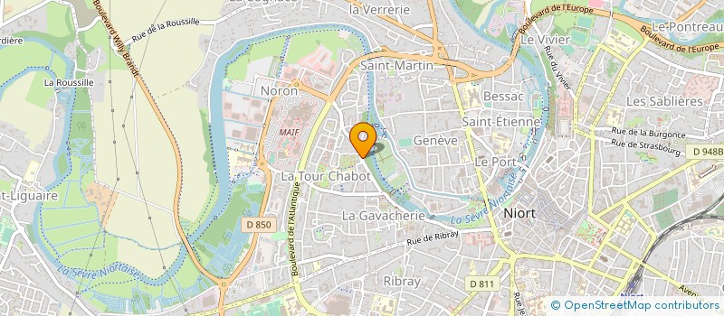 localisation de l'entreprise MADAME NATACHA LEMERCIER à NIORT