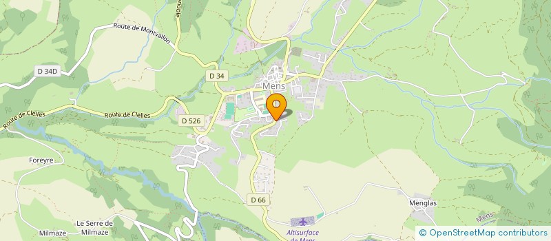 localisation de l'entreprise MADAME NATACHA LEROY à MENS