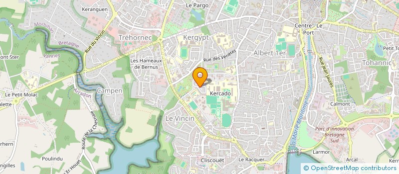localisation de l'entreprise MADAME NATACHA LETORT à VANNES