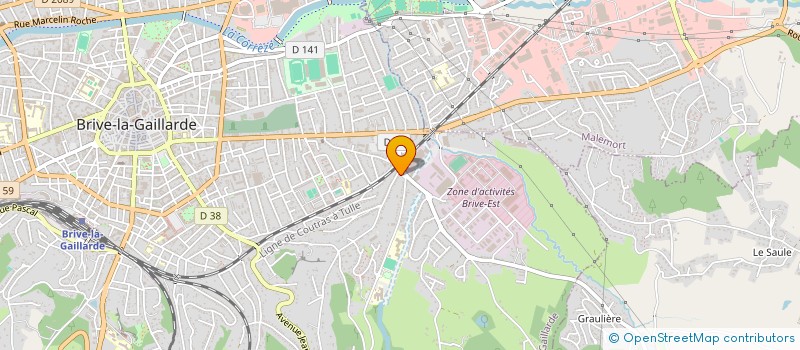 localisation de l'entreprise MADAME NATACHA LOUSTALOT à BRIVE-LA-GAILLARDE