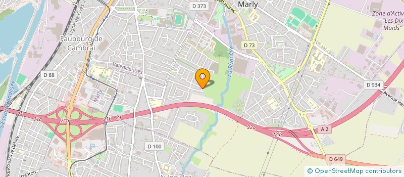 localisation de l'entreprise MADAME NATACHA LOZEVIS  MARLY