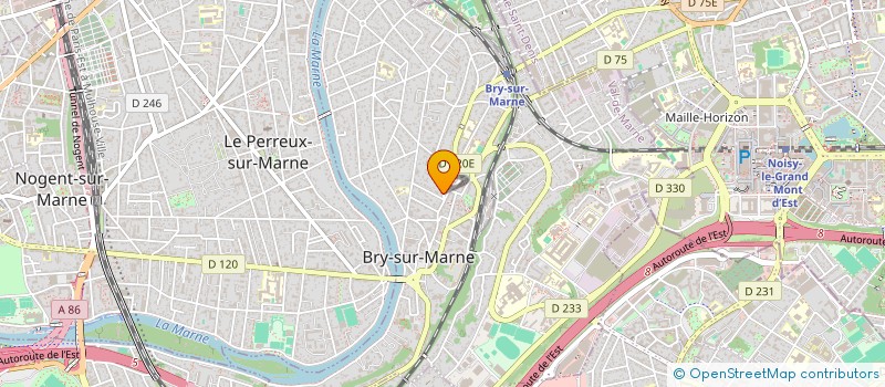 localisation de l'entreprise MADAME NATACHA MAGNAC à BRY-SUR-MARNE