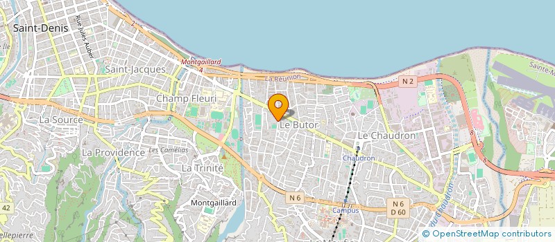 localisation de l'entreprise MADAME NATACHA MARIE ALICE DE GUIGNE DE GUIGNE  SAINT-DENIS