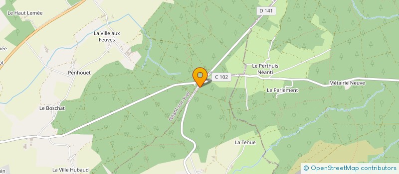 localisation de l'entreprise MADAME NATACHA MAUNY  TREHORENTEUC