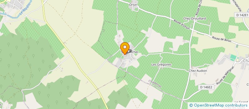 localisation de l'entreprise MADAME NATACHA MENET  CHADENAC