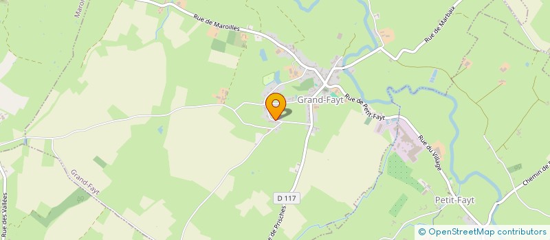 localisation de l'entreprise MADAME NATACHA MEURANT  GRAND-FAYT