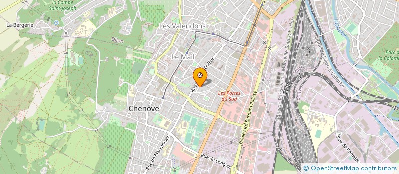 localisation de l'entreprise MADAME NATACHA MOISSENET à CHENOVE