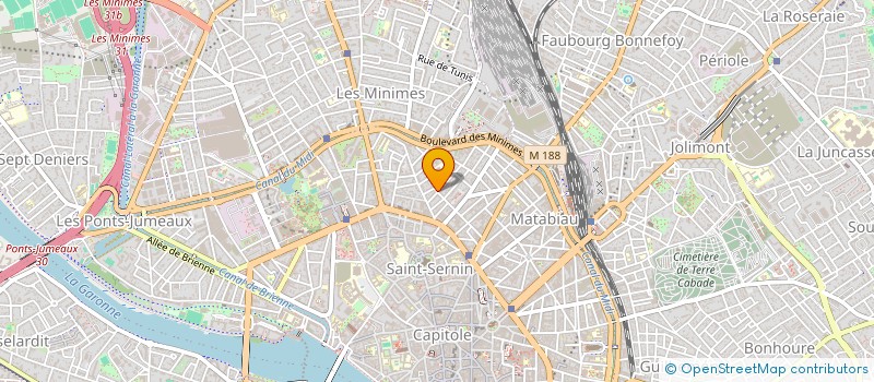 localisation de l'entreprise MADAME NATACHA MONCHANT  TOULOUSE