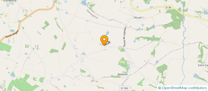 localisation de l'entreprise MADAME NATACHA MONNIER  LA ROMIEU