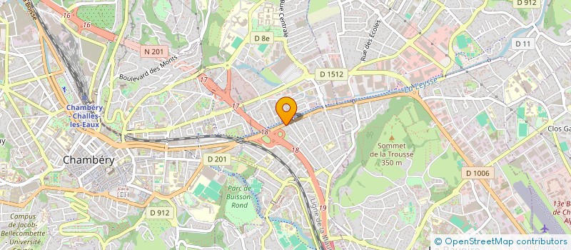 localisation de l'entreprise MADAME NATACHA MONTEIL  VALBONNAIS