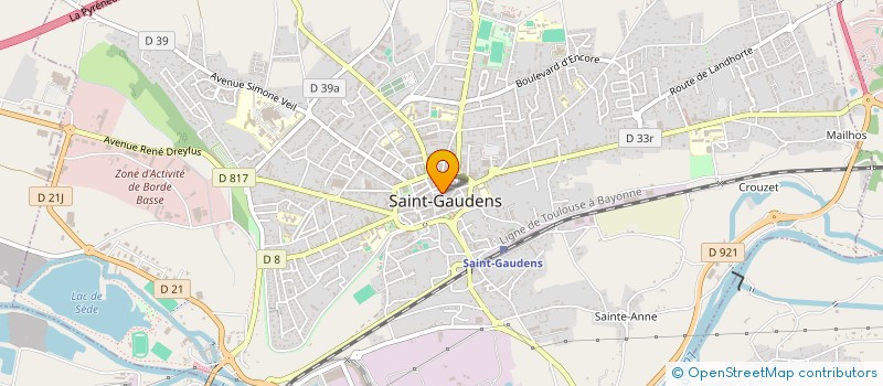 localisation de l'entreprise MADAME NATACHA MORARIN à SAINT-GAUDENS