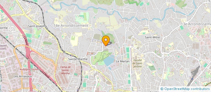 localisation de l'entreprise MADAME NATACHA MOREAU à MARSEILLE